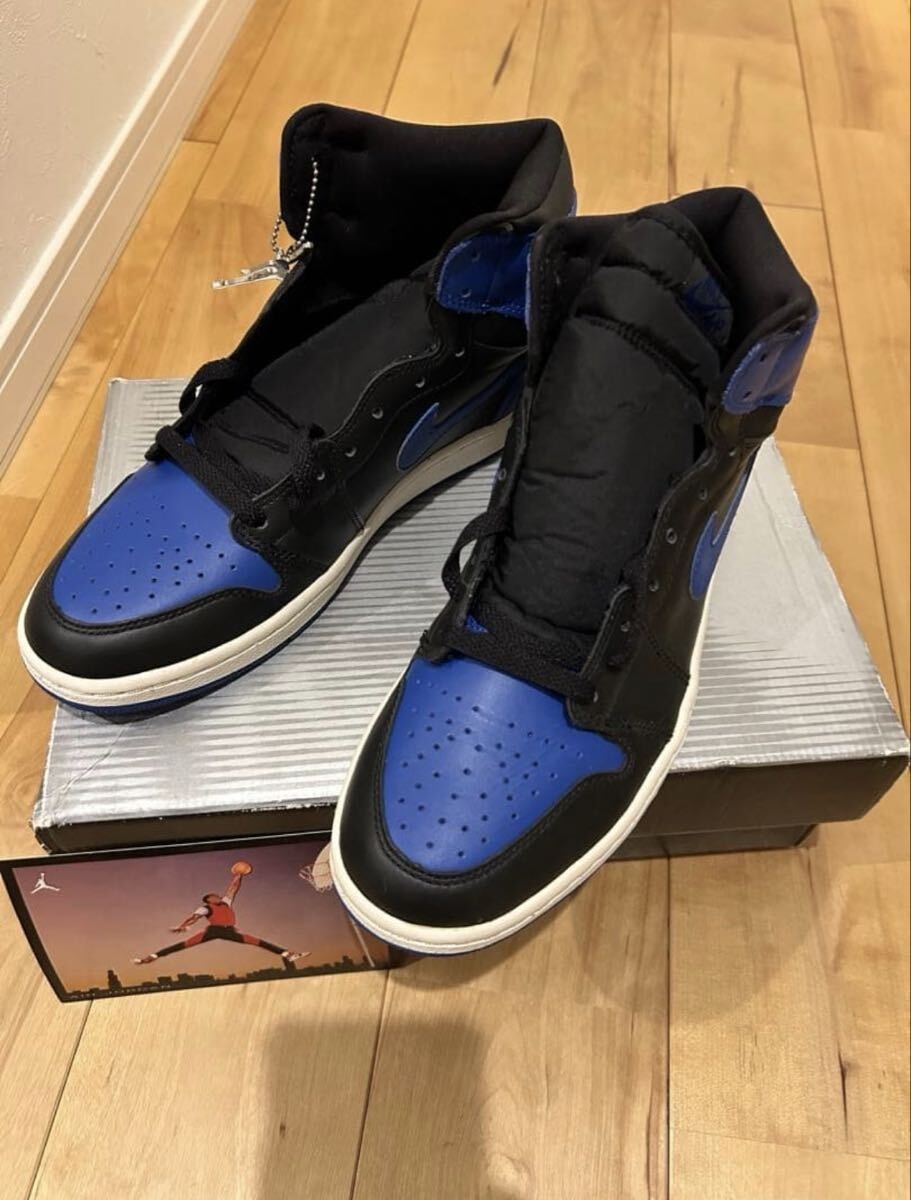 AIR JORDAN 2001 青 黒 27.5cm デッドストック 新品未使用 ナイキ ロイヤル ROYAL