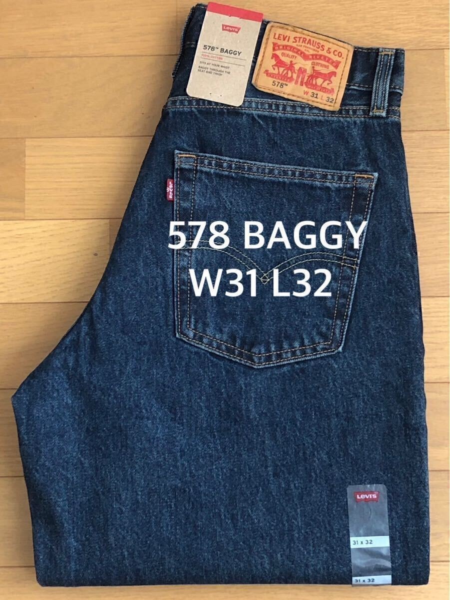 Levi's 578 BAGGY RINSE CRUSADER W31 L32