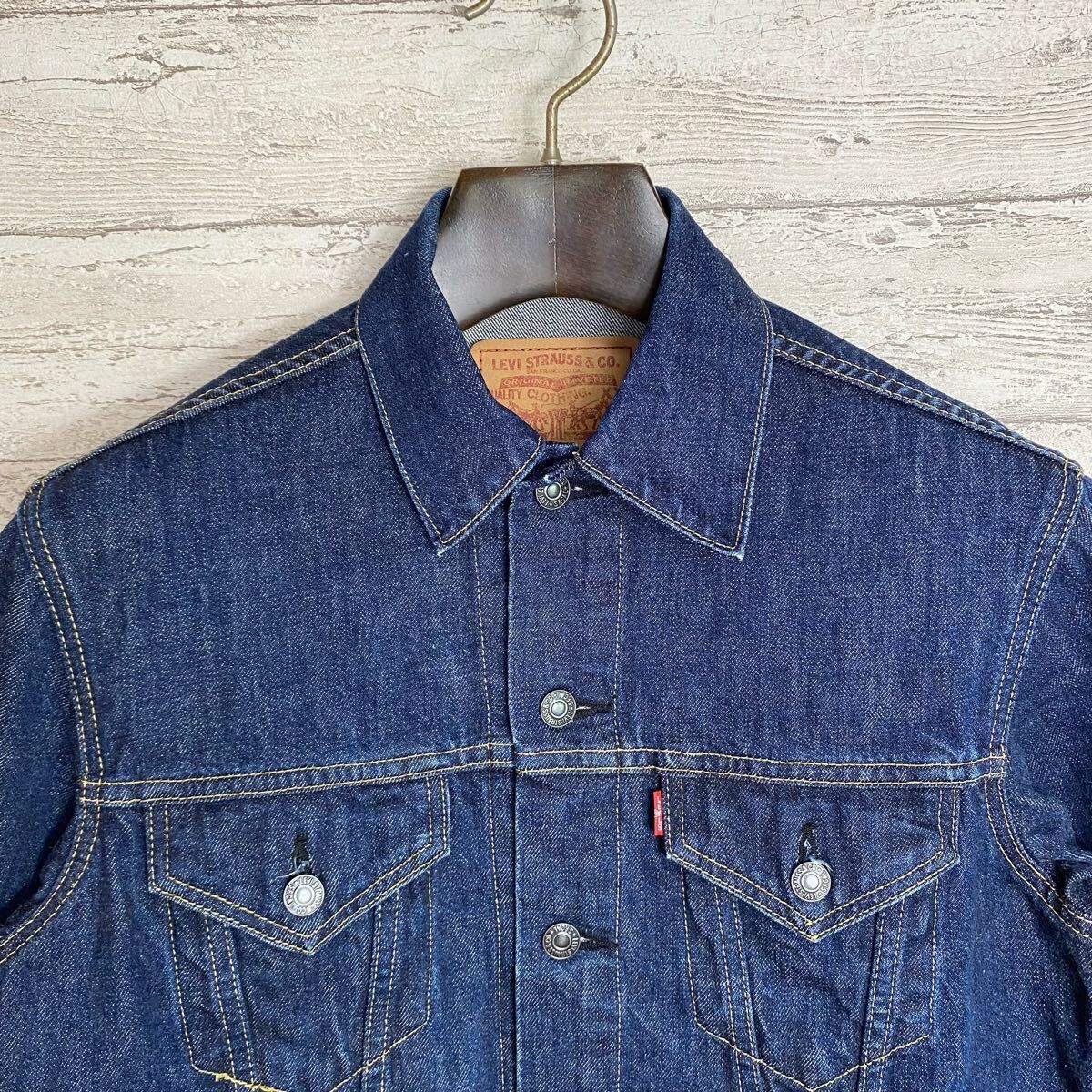 90's リーバイス 71557 デニムジャケット サイズ40 濃紺　 LEVIS 人気モデル