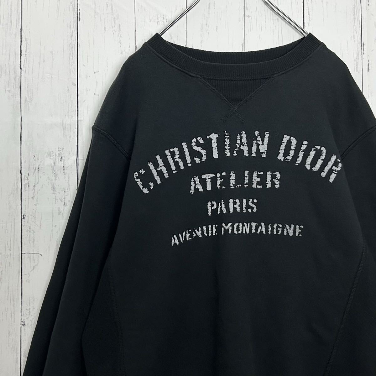 Dior◇ディオール・子ども用トレーナー◇ブラック 6サイズ 
