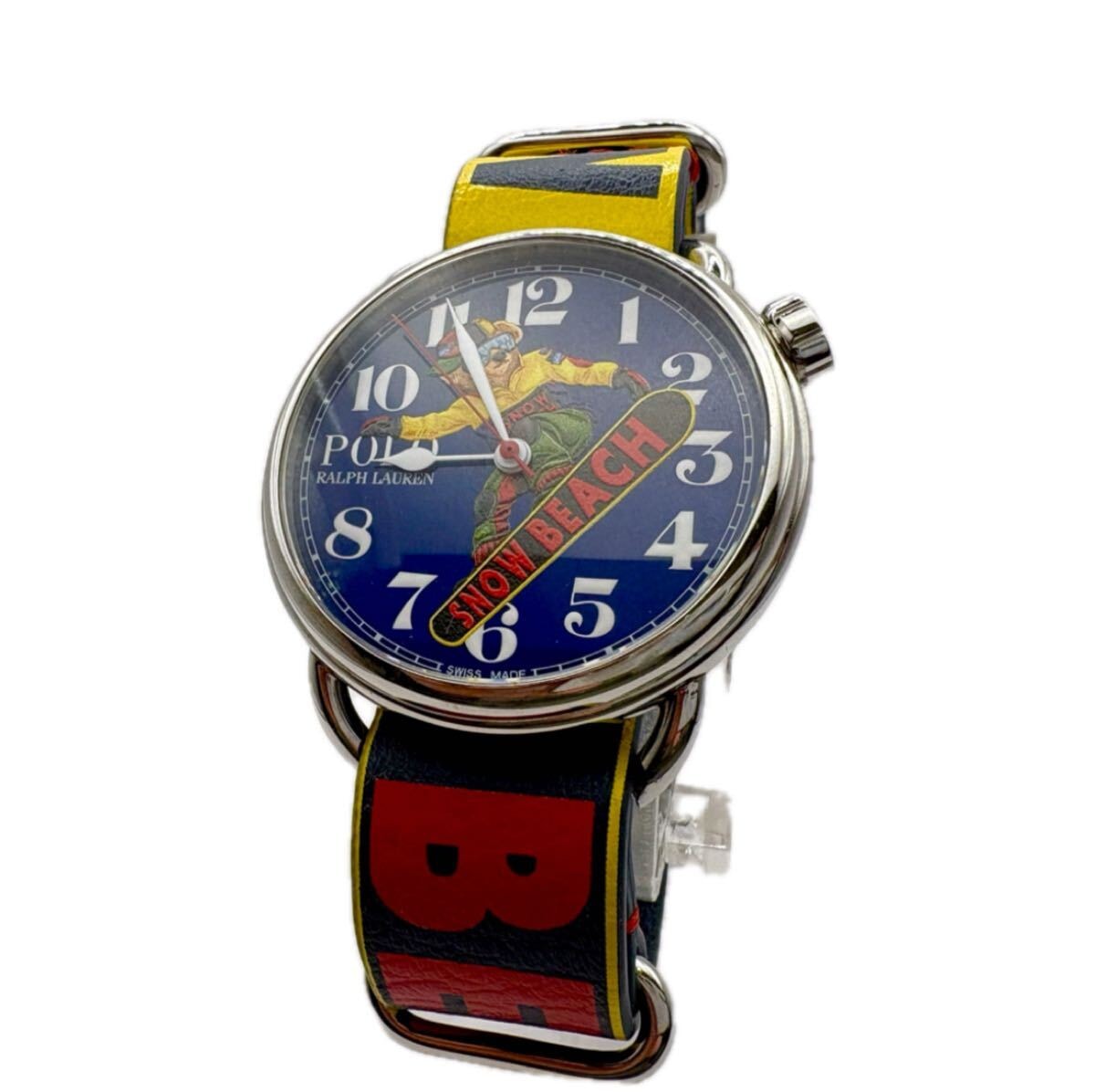 値段交渉可　レア　300本限定　ラルフローレン　スノービーチ　メンズ腕時計　自動巻き　稼働品　