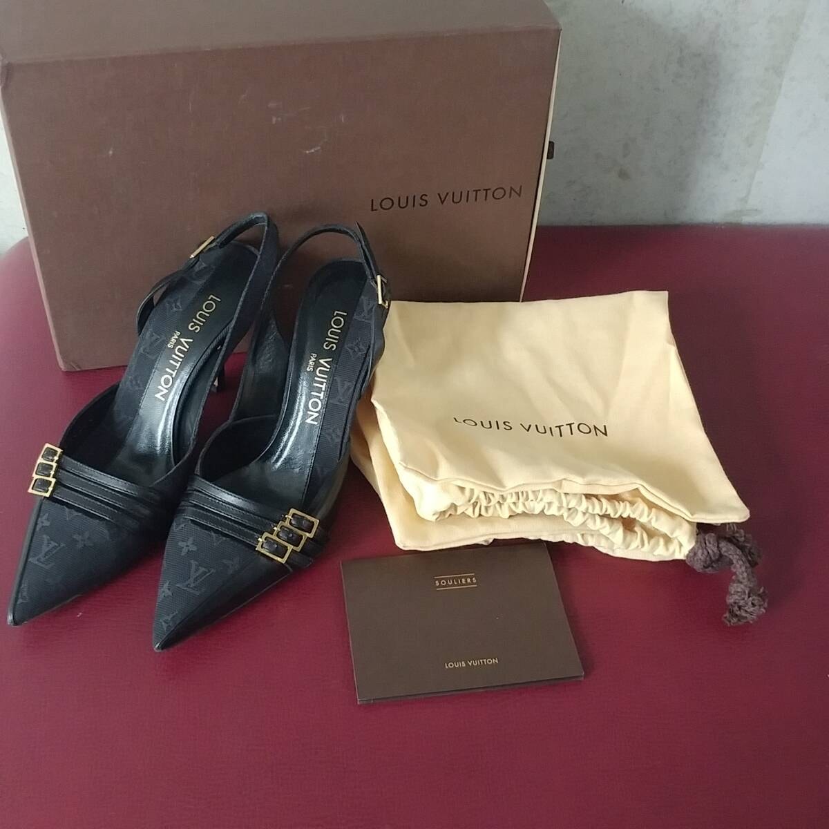 LOUIS VUITTON ルイヴィトン パンプス 35 約22.5cm 箱付き 現状渡し