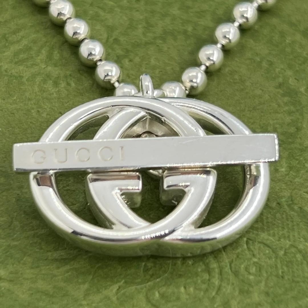 Gucci ダブルGロゴ ネックレス 925シルバー 楽天市場】【ギフト品質】グッチ GUCCI ネックレス メンズ