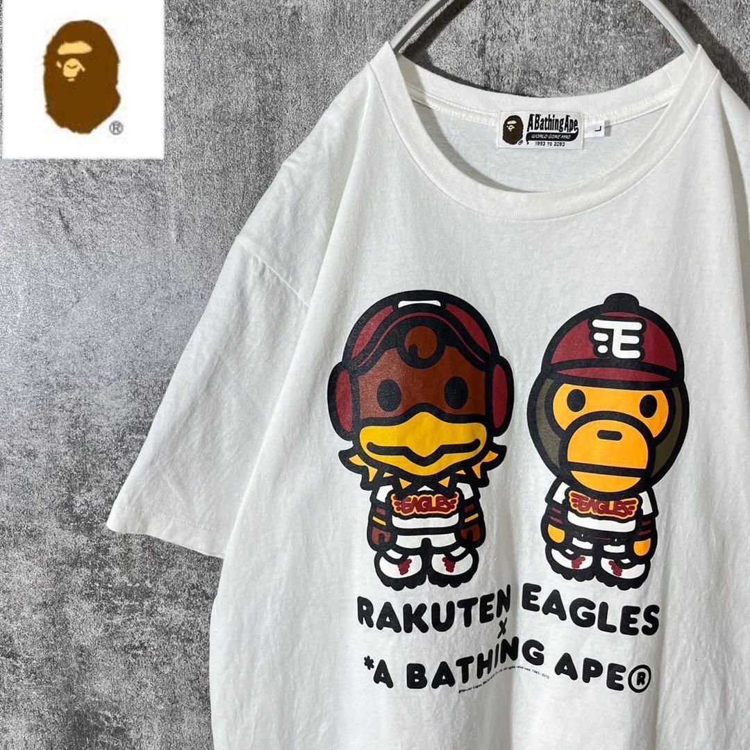 [大人気]　アベイシングエイプ　Tシャツ　楽天イーグルス　プリント◎　存在感◎