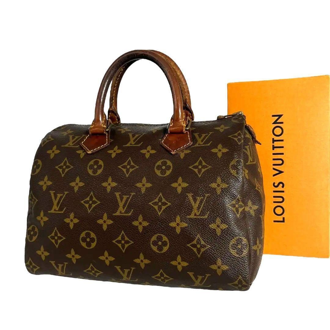 LOEWE ダークブラウン ハンドバッグ【証明書付き】 LOEWE 新品同様 ロエベ トラベラー パッチ ボーリング ボストン