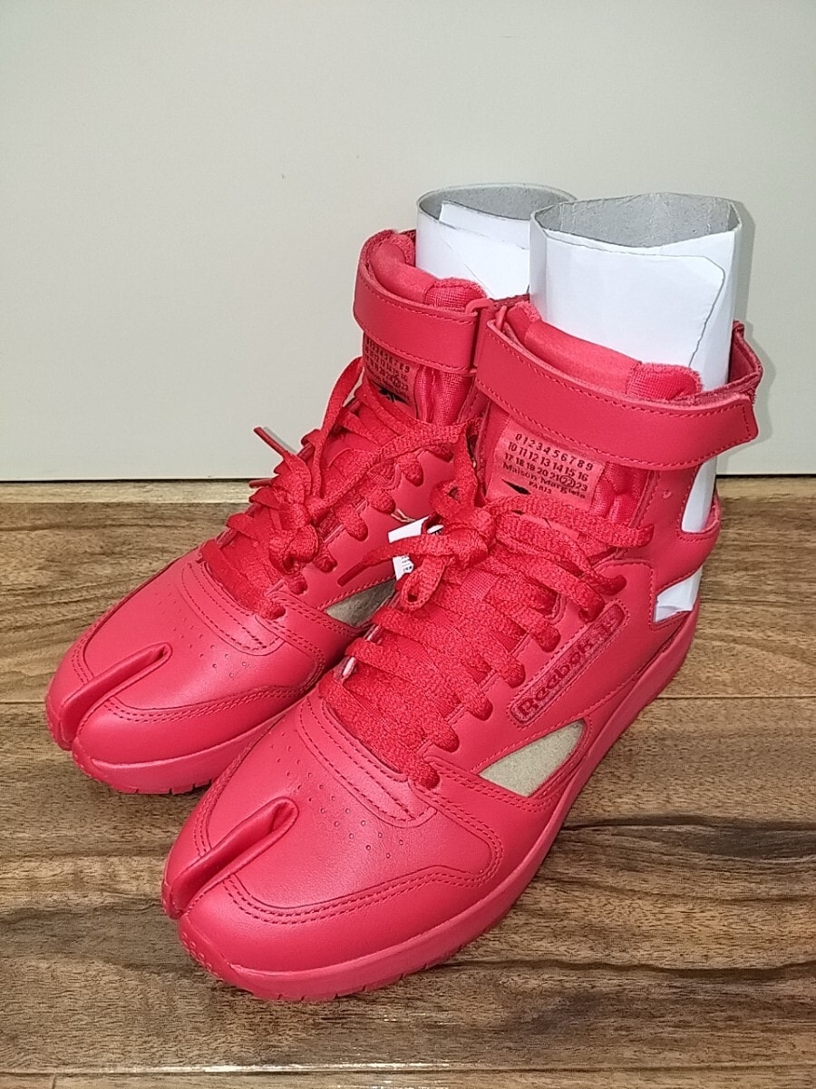 未使用 27cm(42) メゾン マルジェラ×リーボック クラシックレザー・タビ