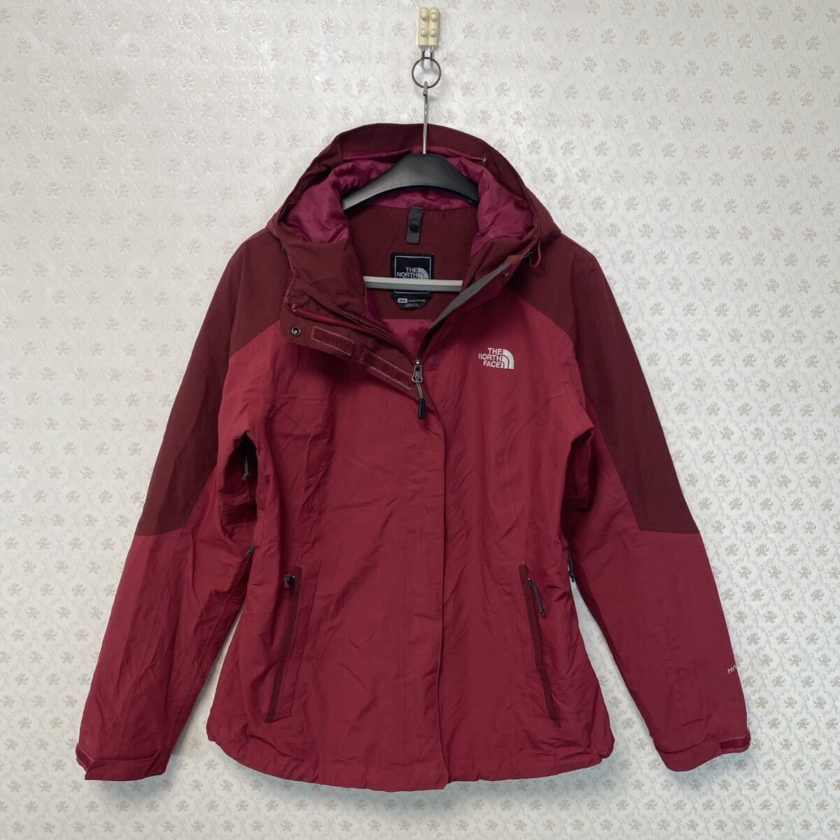 ザノースフェイス レディース 長袖マウンテンパーカー M ボルドー系 THE NORTH FACE