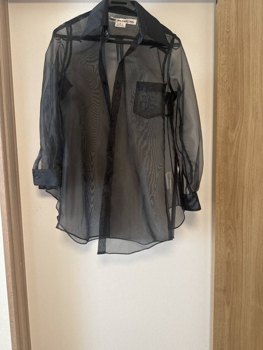 コムデギャルソン　シースルーシャツ