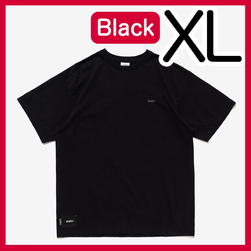 新品未開封 XL Black WTAPS FORTLESS / SS / COTTON クルーネック Tシャツ ダブルタップス XLarge ブラック 黒 Tee