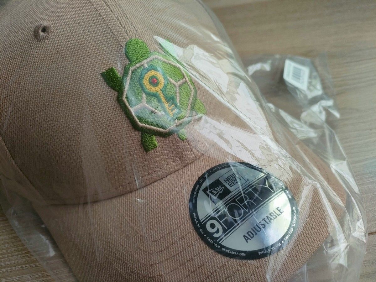NEWERA ニューエラ ジョジョの奇妙な冒険 黄金の風 9FORTY ココ・ジャンボ キャメル キャップ 未使用品 JOJO
