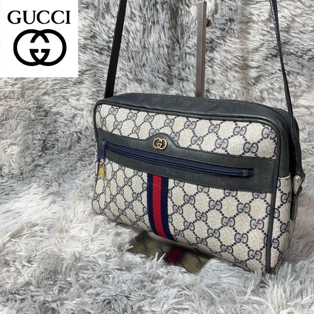 [大人気]　グッチ　GUCCI　ショルダーバッグ　GG柄　シェリーライン