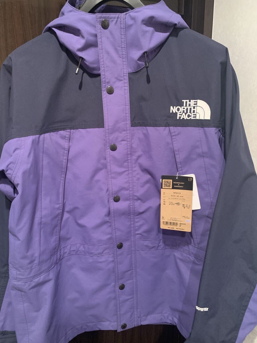 THE NORTH FACE NP62236 パープル Mサイズ(期間限定)定価6%オフ　ノースフェイスマウンテンライトジャケット