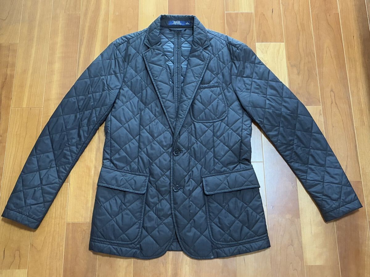 Polo by Ralph Lauren キルティングテーラードジャケット ブラック M