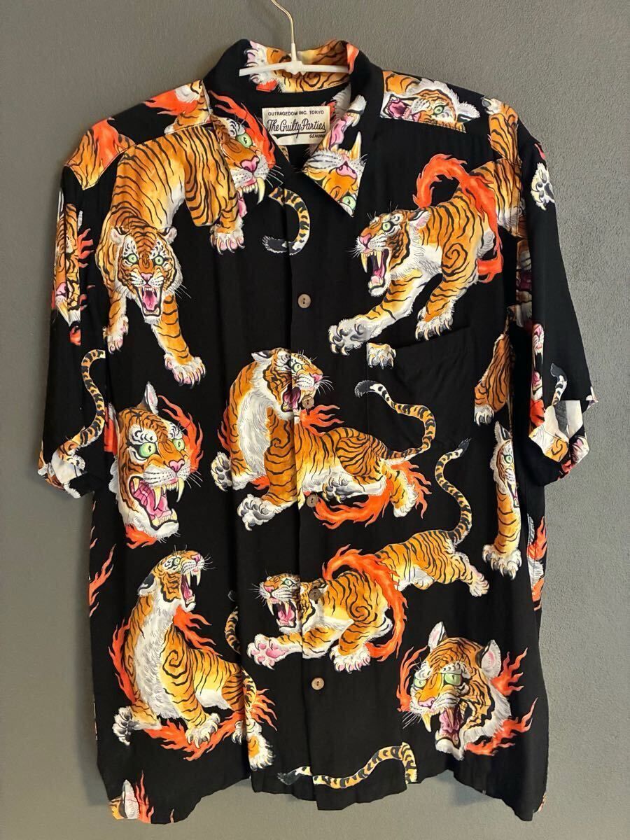正規品　ワコマリア　WACKO MARIA 20SS TIM LEHI HAWAIIAN SHIRT Ｌサイズ　アロハシャツ レーヨン　