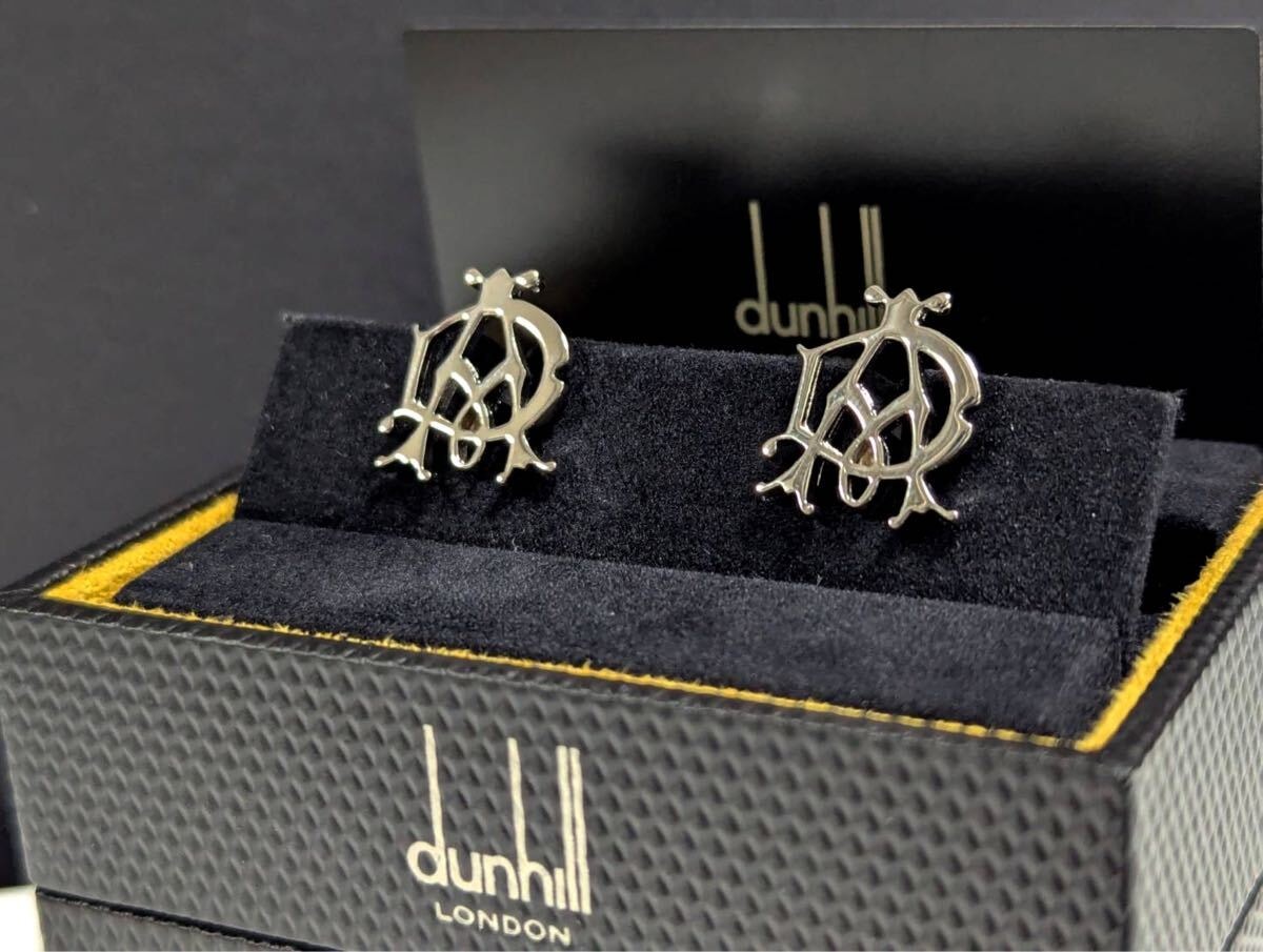 dunhill/ダンヒル AD ゴシック ロゴ カフス