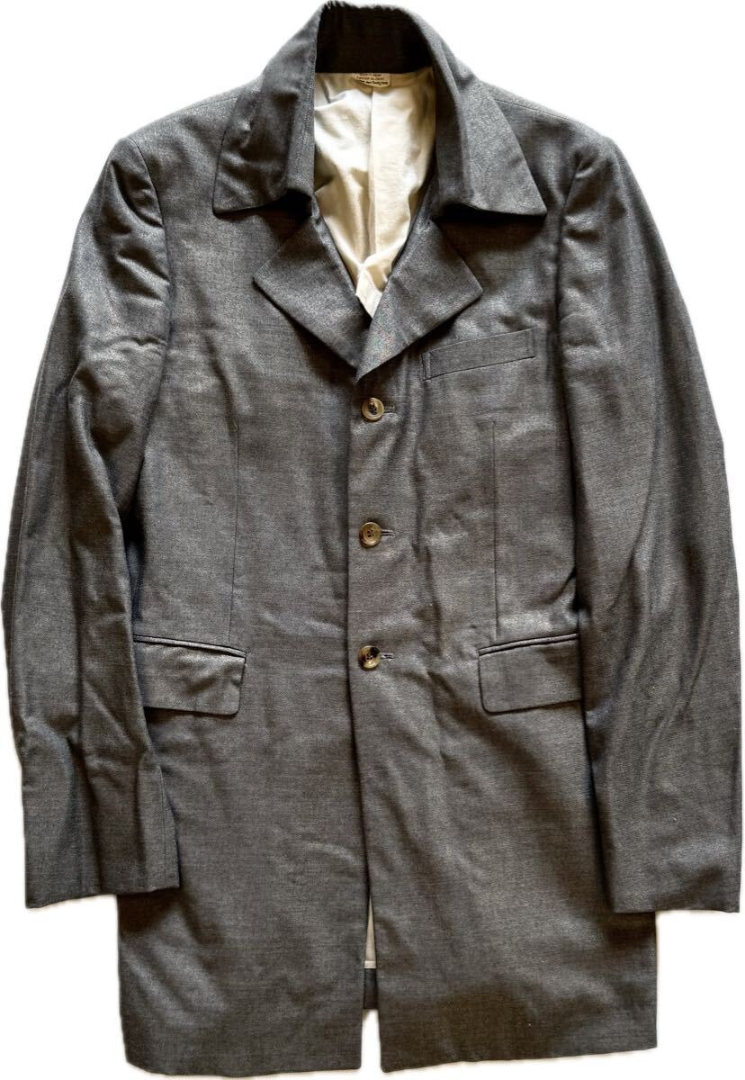 コムデギャルソン　チェスターコート コムデギャルソンCOMME des GARCONS ウールモッサフック