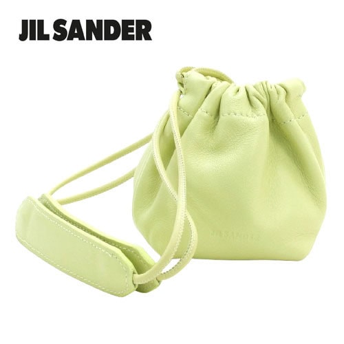 ○★新品未使用　JIL SANDER (ジルサンダー)　DUMPLNG MINI　ショルダーバッグ　ティーグリーン★○