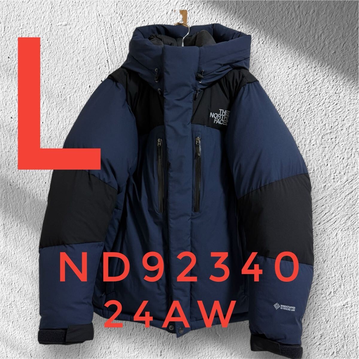 美品！24年最新モデル！定価66000円 バルトロライトジャケット L ネイビー THE NORTH FACE Baltro Light Jacket