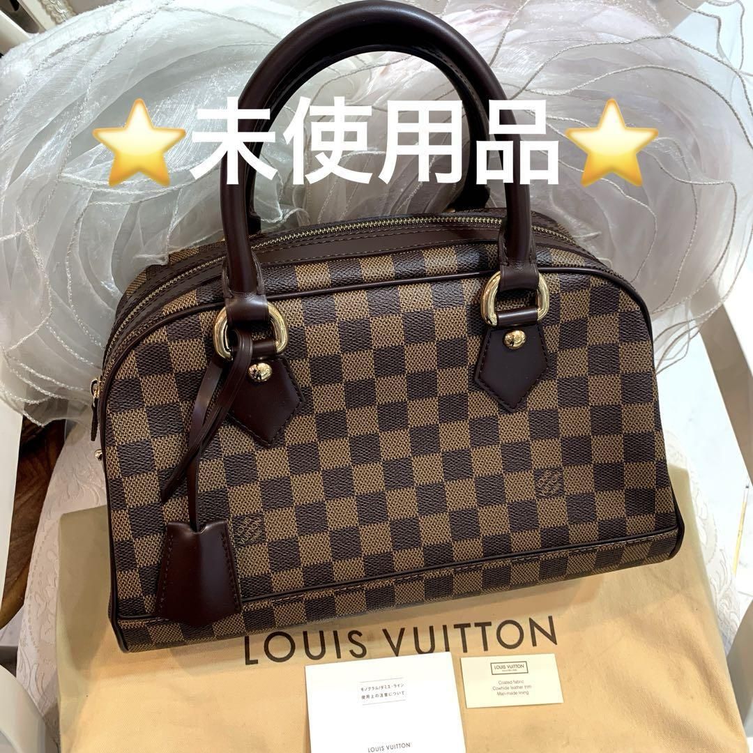 ☆新品未使用☆ルイヴィトン ダミエ ドゥオモ ハンドバッグ N60008