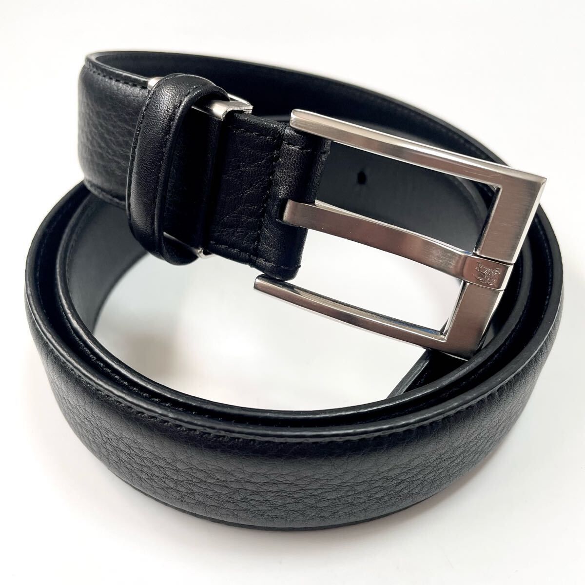 ★BURBERRY バーバリー ベルト ブラック メンズ 男性 極上美品【鑑定済み 本物保証】