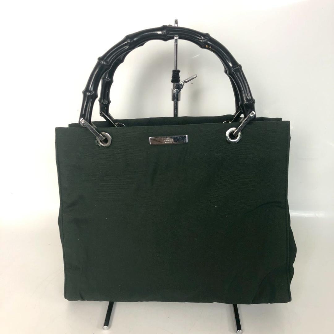 C (やや傷や汚れあり)】グッチ GGキャンバス シェリーライン ミニ
