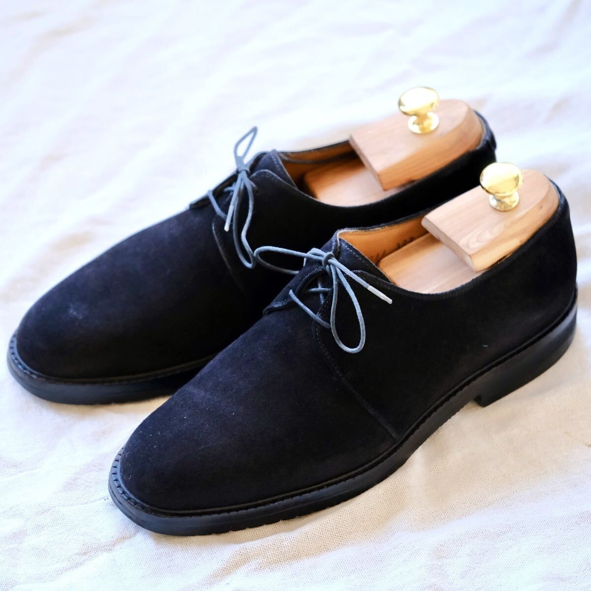 靴/シューズ Salvatore Ferragamo ヴァラブラックパテントローファー4C
