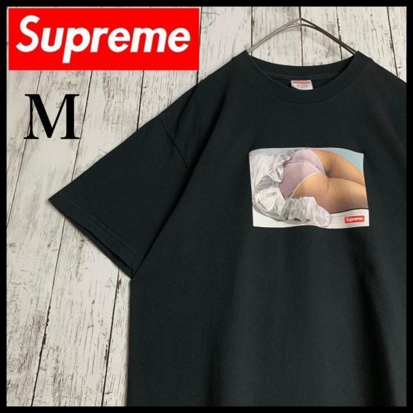 【即完売モデル・最高デザイン】シュプリーム☆ビッグロゴ入りTシャツ/2570