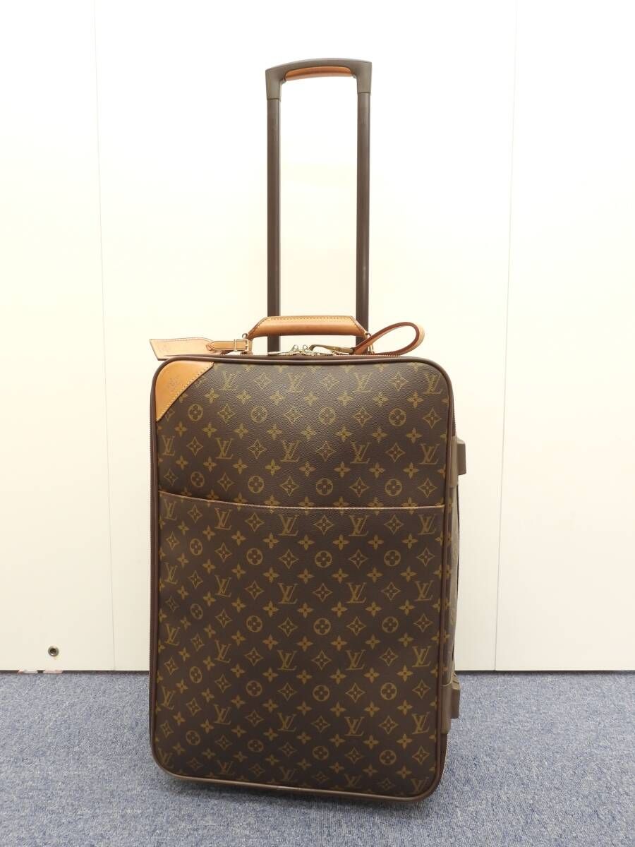 ルイヴィトン ペガス60 M23250 モノグラム 旅行用キャリーバッグ トロリーバッグ@SP0989