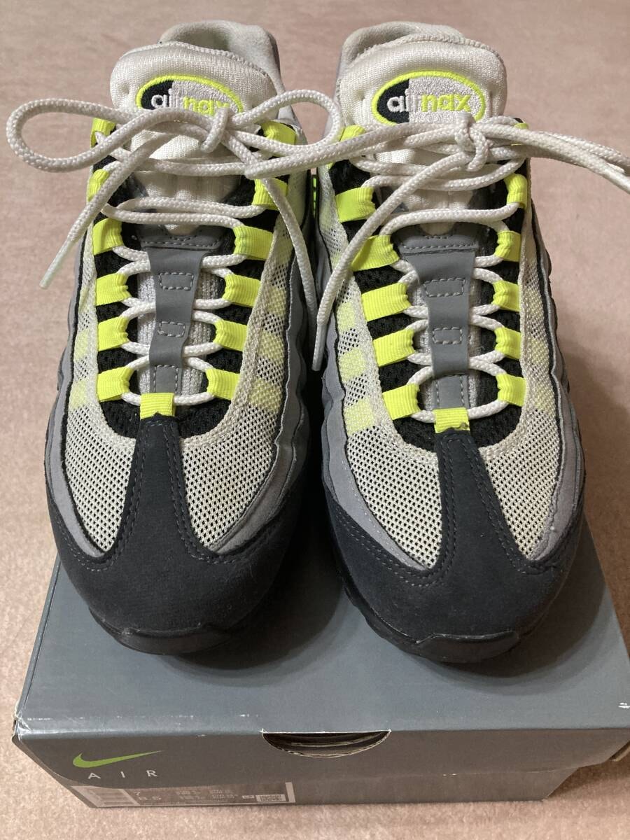 Nike air max 95 OG Neon Yellow(2020) イエローグラデ