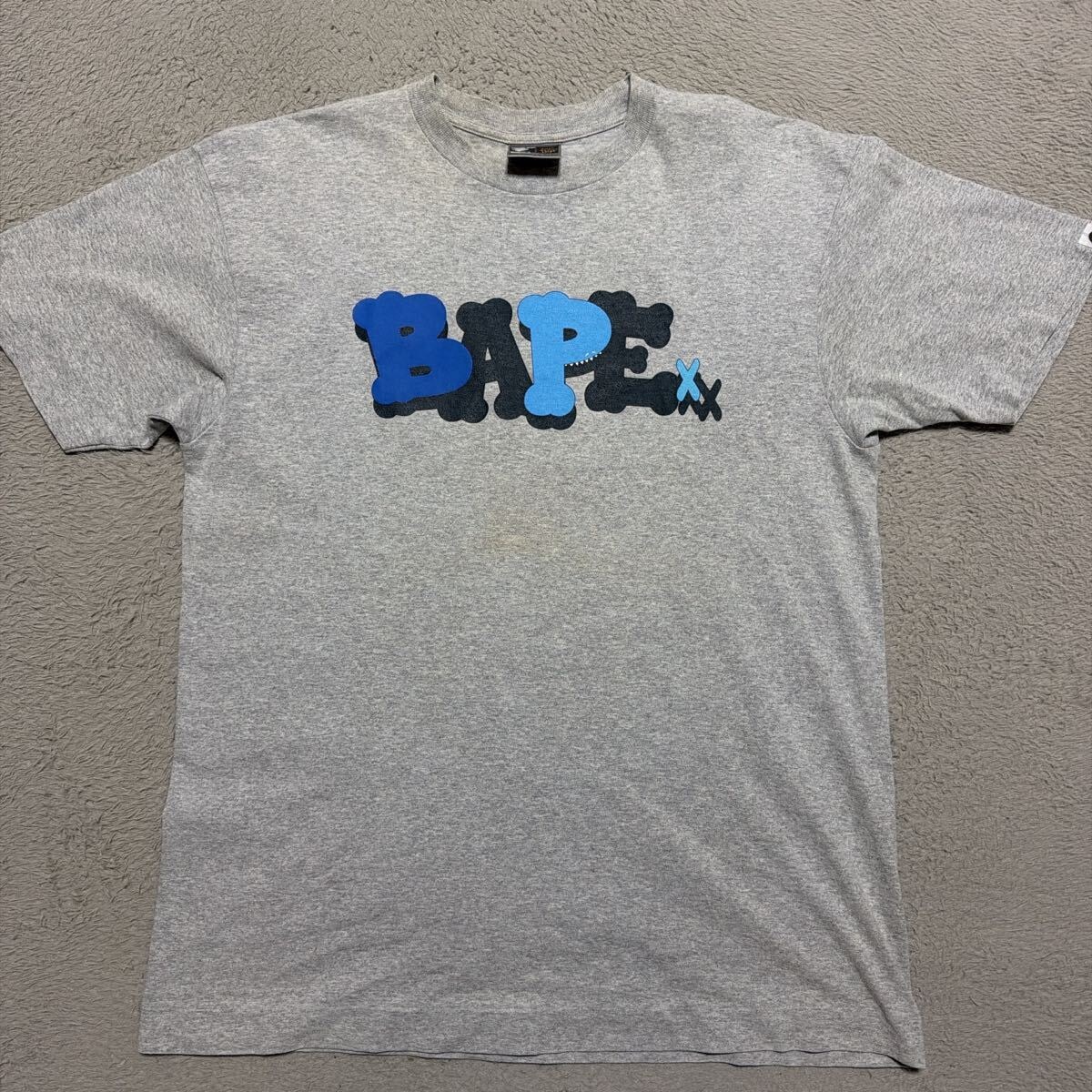 A BATHING APE Crystal Stone Cropped Tee 
