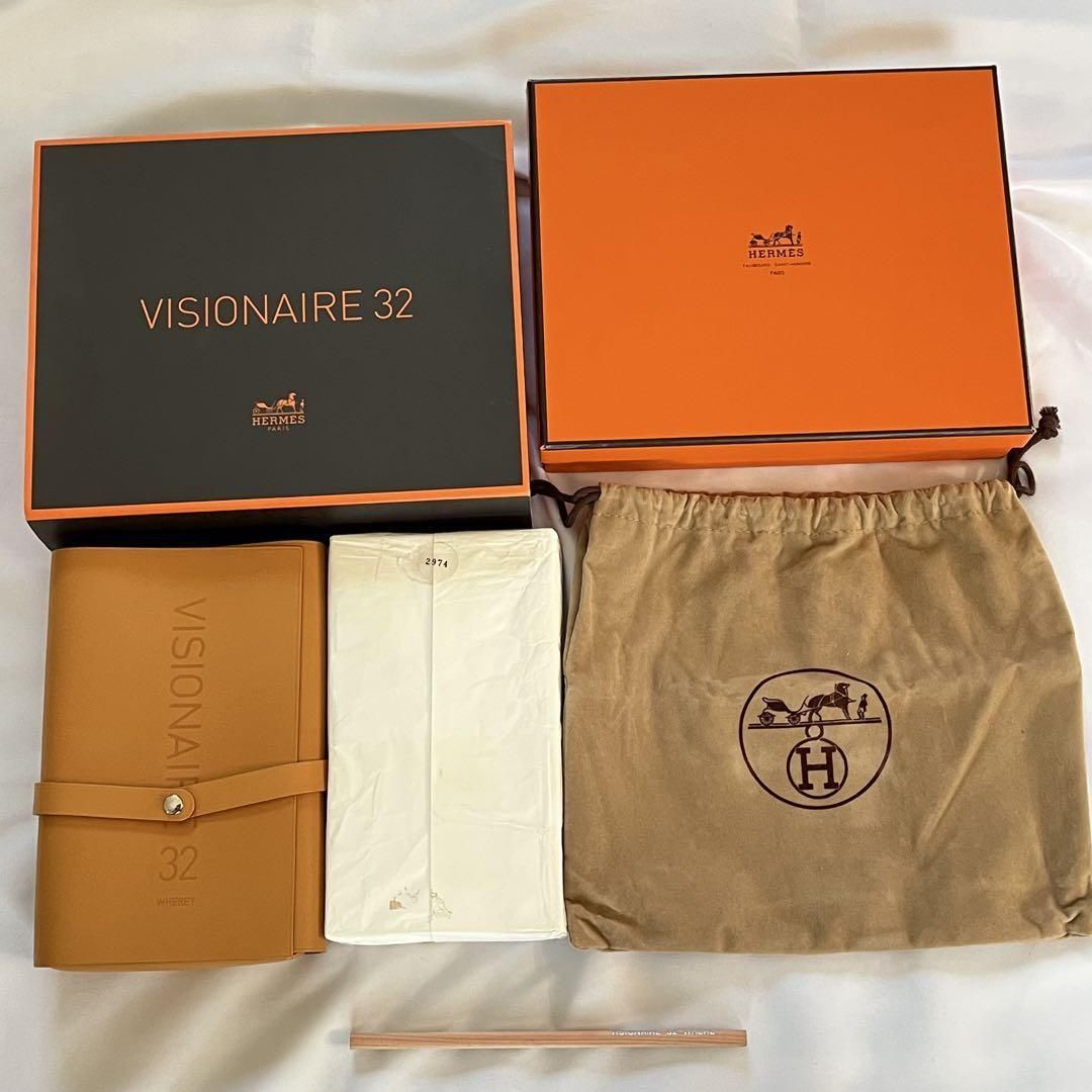 【美品】HERMES エルメス VISIONAIRE32 ヴィジョネア