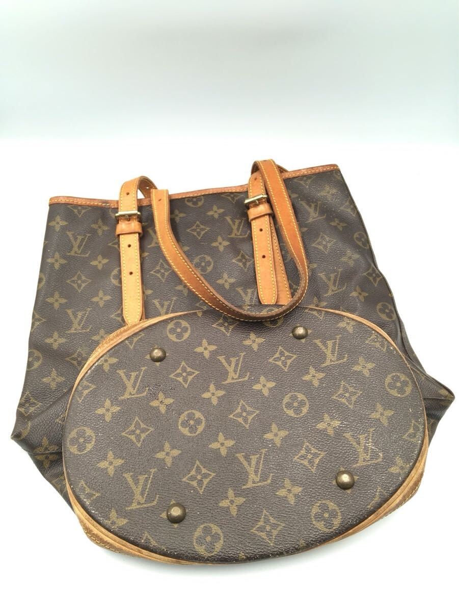 傷や汚れあり】ジャンク品 ルイヴィトン モノグラム バケットGM