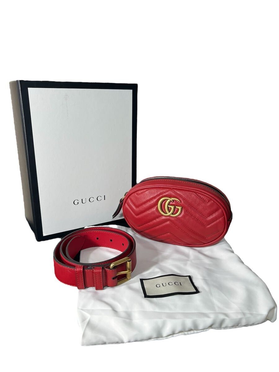 B (目立った傷や汚れなし)】☆極美品 GUCCI グッチ ボディバッグ