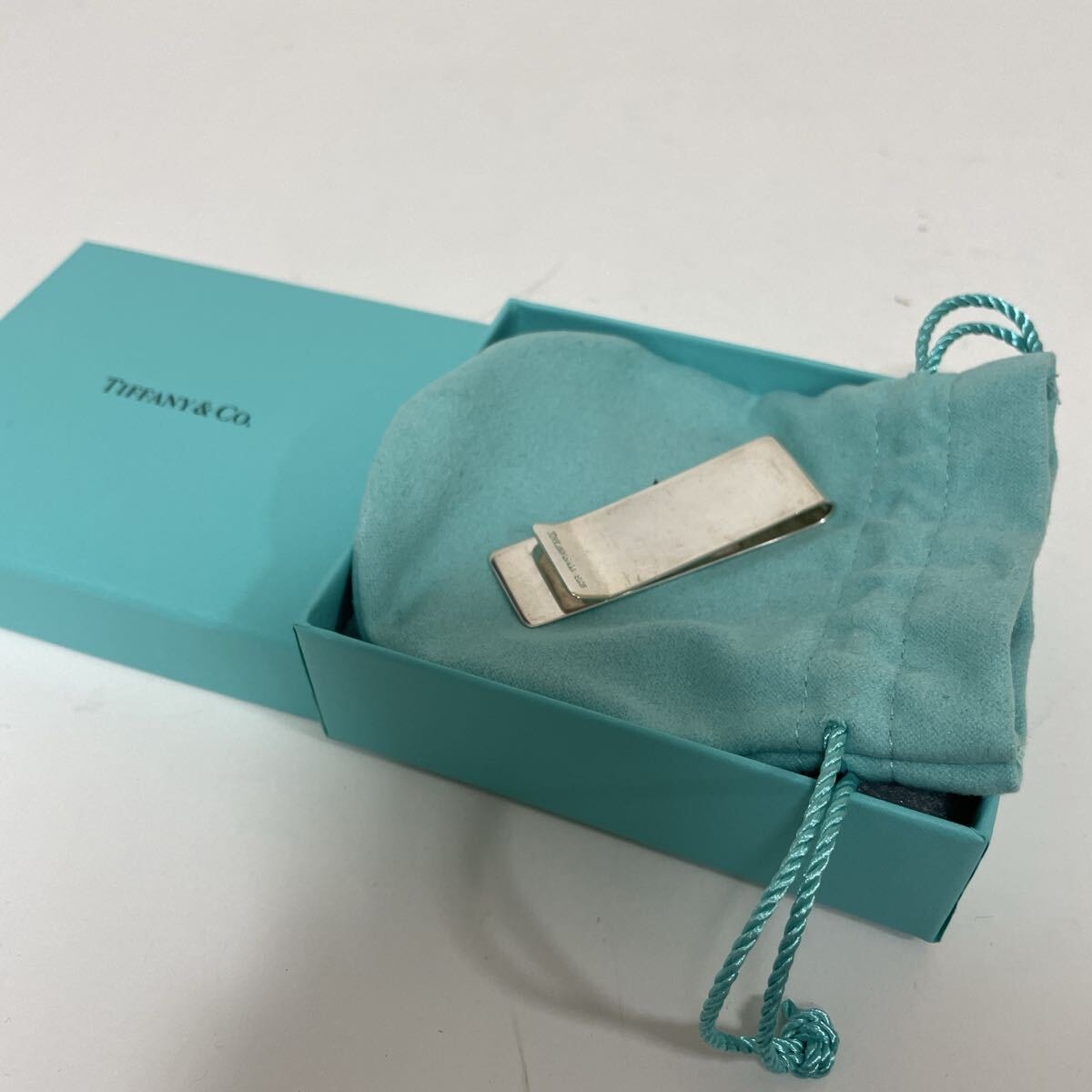 Tiffany&Co ティファニー マネークリップ エンジンターン 925 シルバー 中古