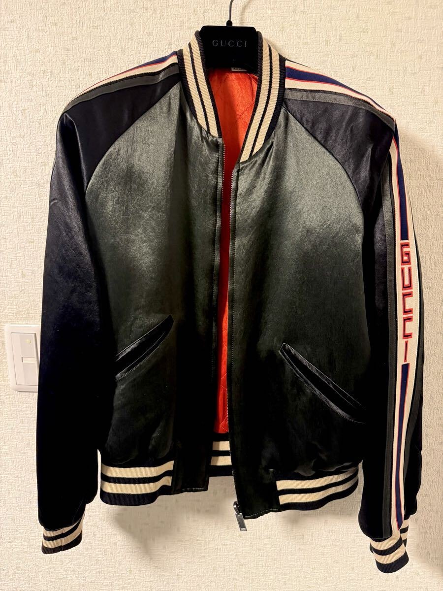 GUCCI ボンバージャケット リバーシブル MA-1