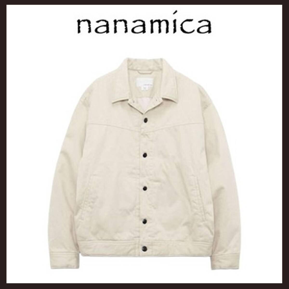 ●○新品未使用　nanamica（ナナミカ）　インシュレーションジャケット　L　アイボリー○●