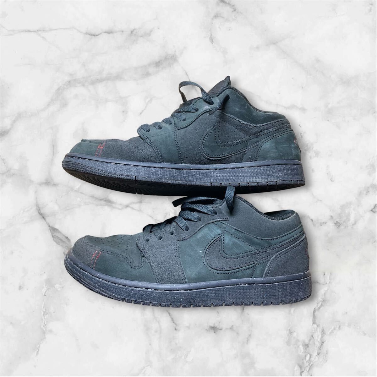 ☆美品☆Nike JORDAN スニーカー スウェード BLACK 27.5cm