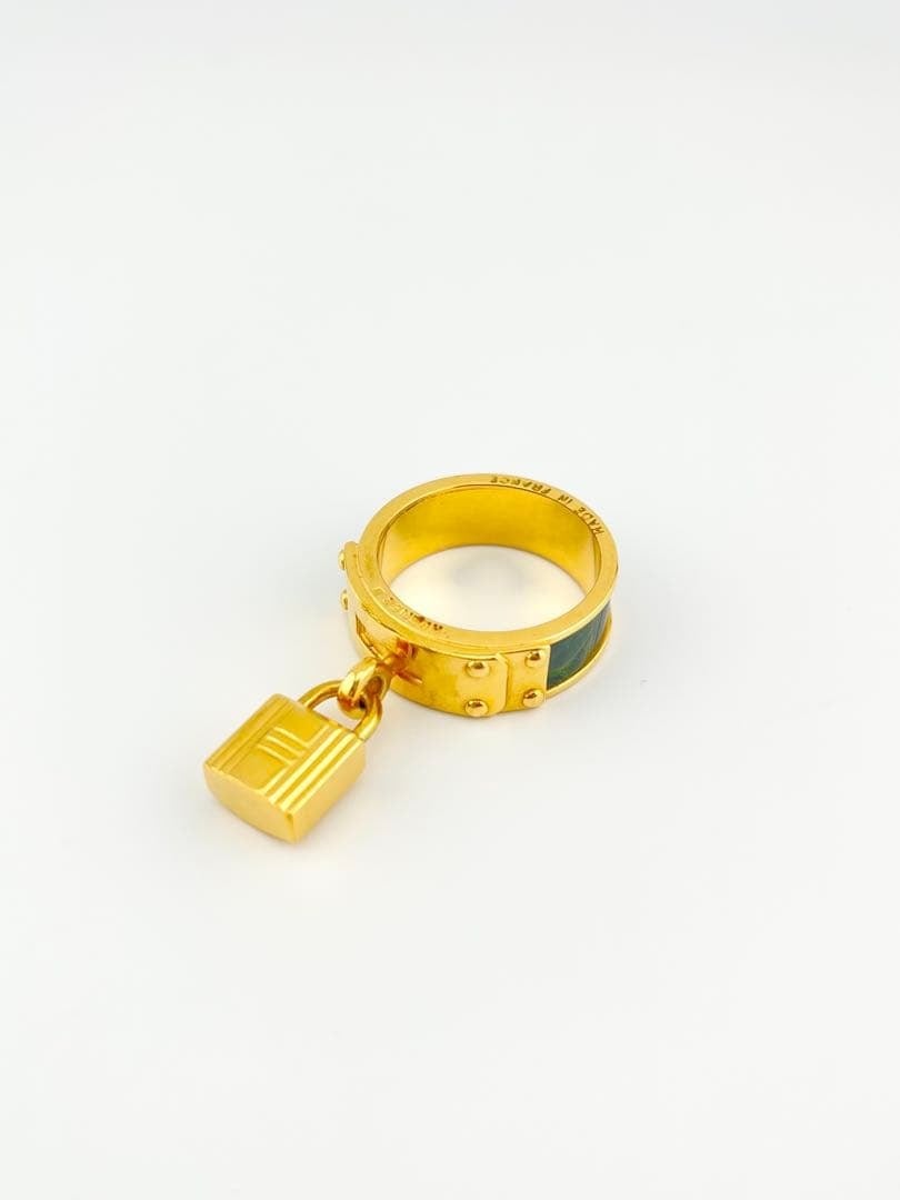 B (目立った傷や汚れなし)】【美品】エルメス ケリー クロコ カデナ B (目立った傷や汚れなし)】【美品】エルメス ケリー クロコ カデナ