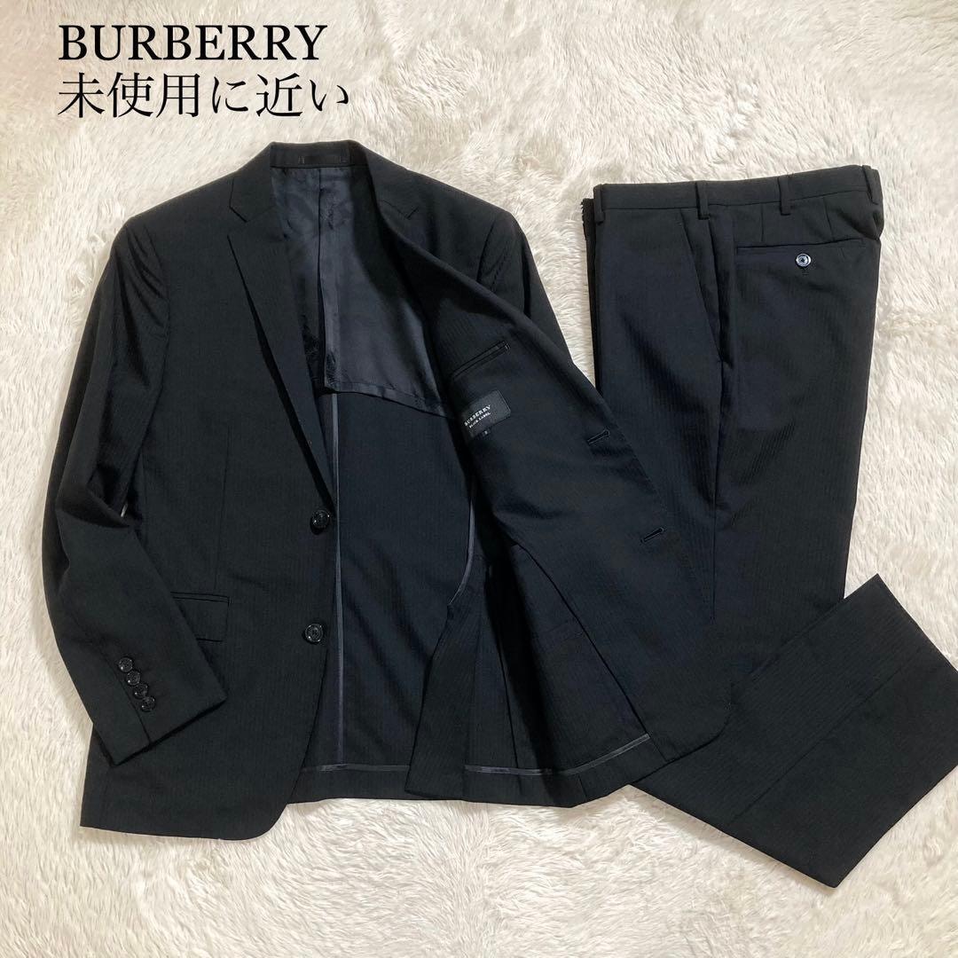 A (未使用に近い)】未使用タグ付 BURBERRY バーバリー スーツ