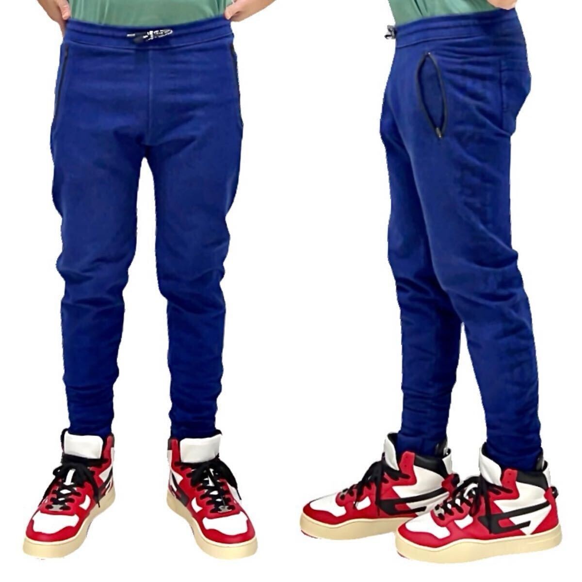 中古 Levi's ENGINEERED JEANS リーバイス エンジニアードジーンズ サイドロゴ シームレス 立体裁断 スキニー ジョガー スウェットパンツ S