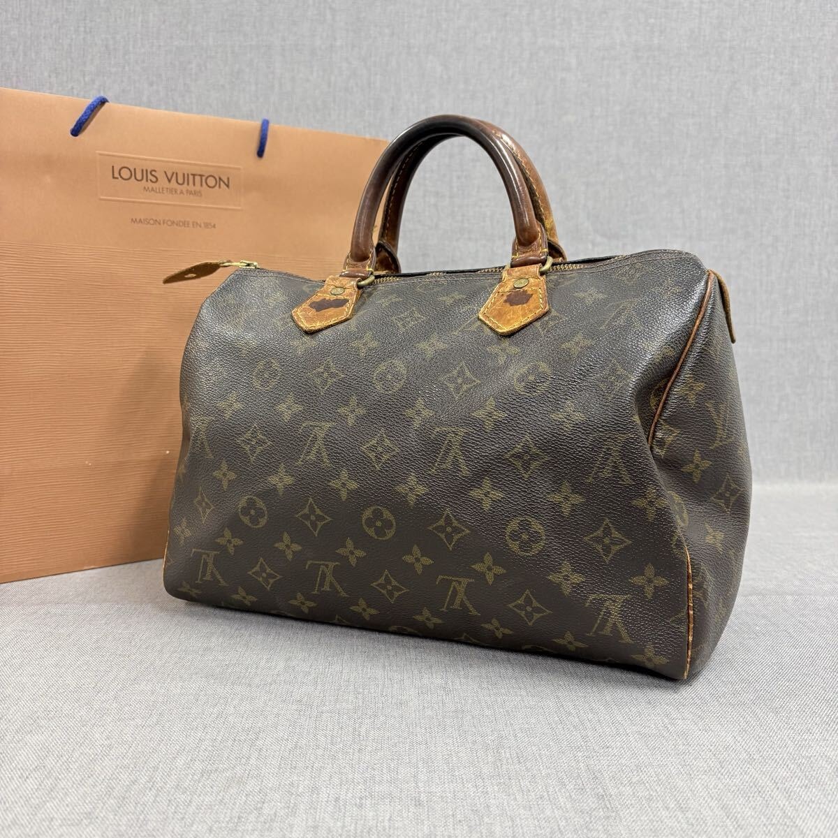 LOUIS VUITTON ルイヴィトン モノグラム スピーディ30 ハンドバッグ ミニボストン M41526 FC892