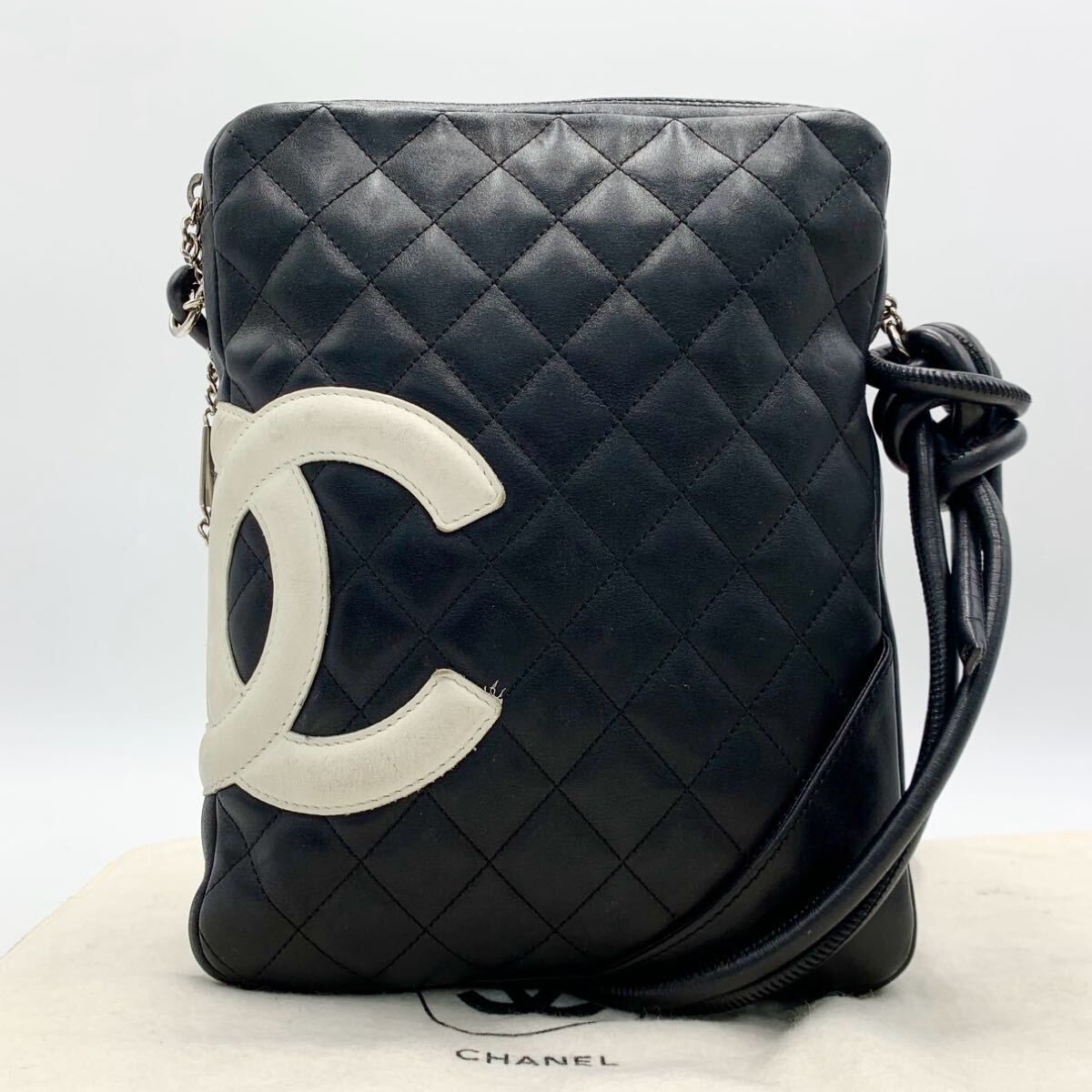 シャネル CHANEL ショルダーバッグ カンボンライン ココマーク 9番代