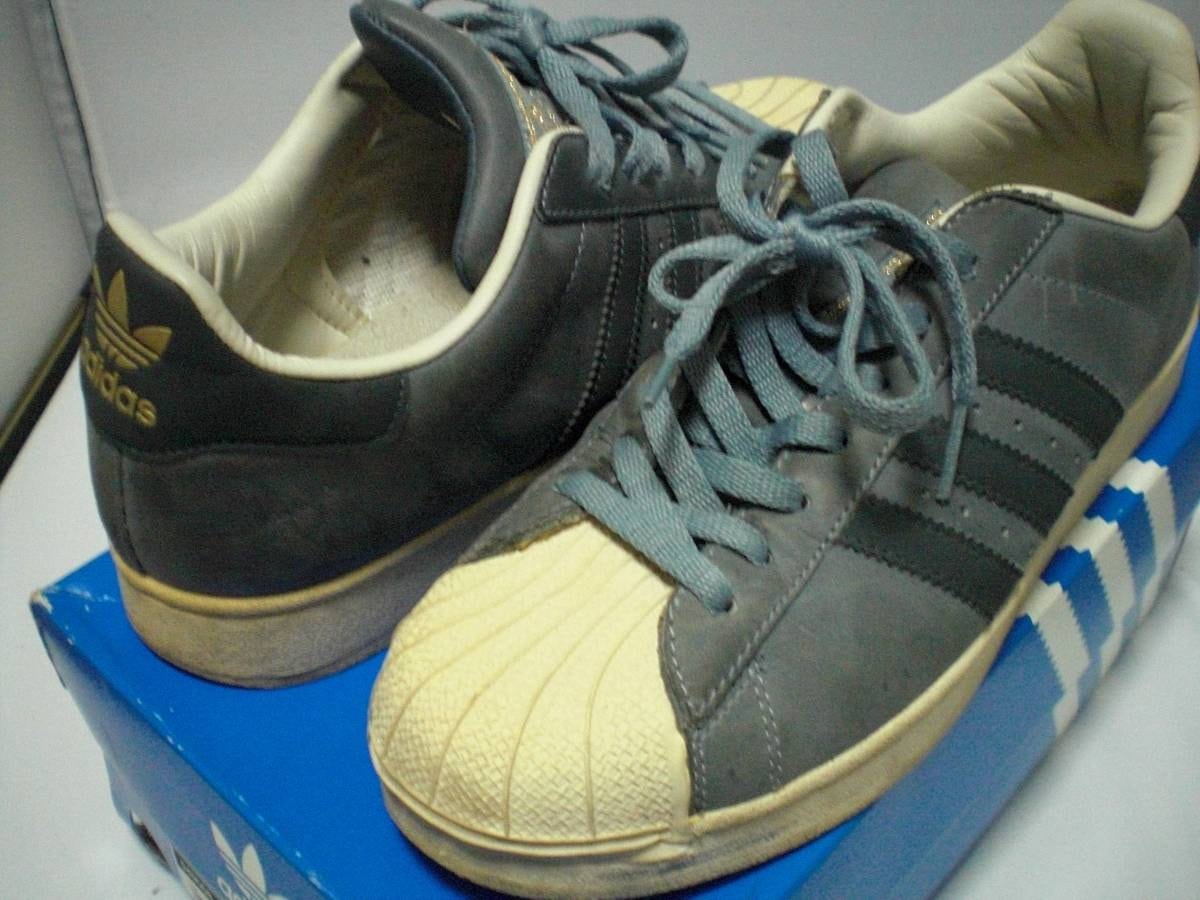 【割引】adidas アディダス★SUPERSTARⅡ スーパースターⅡ★スカイブルーグレー★27センチ