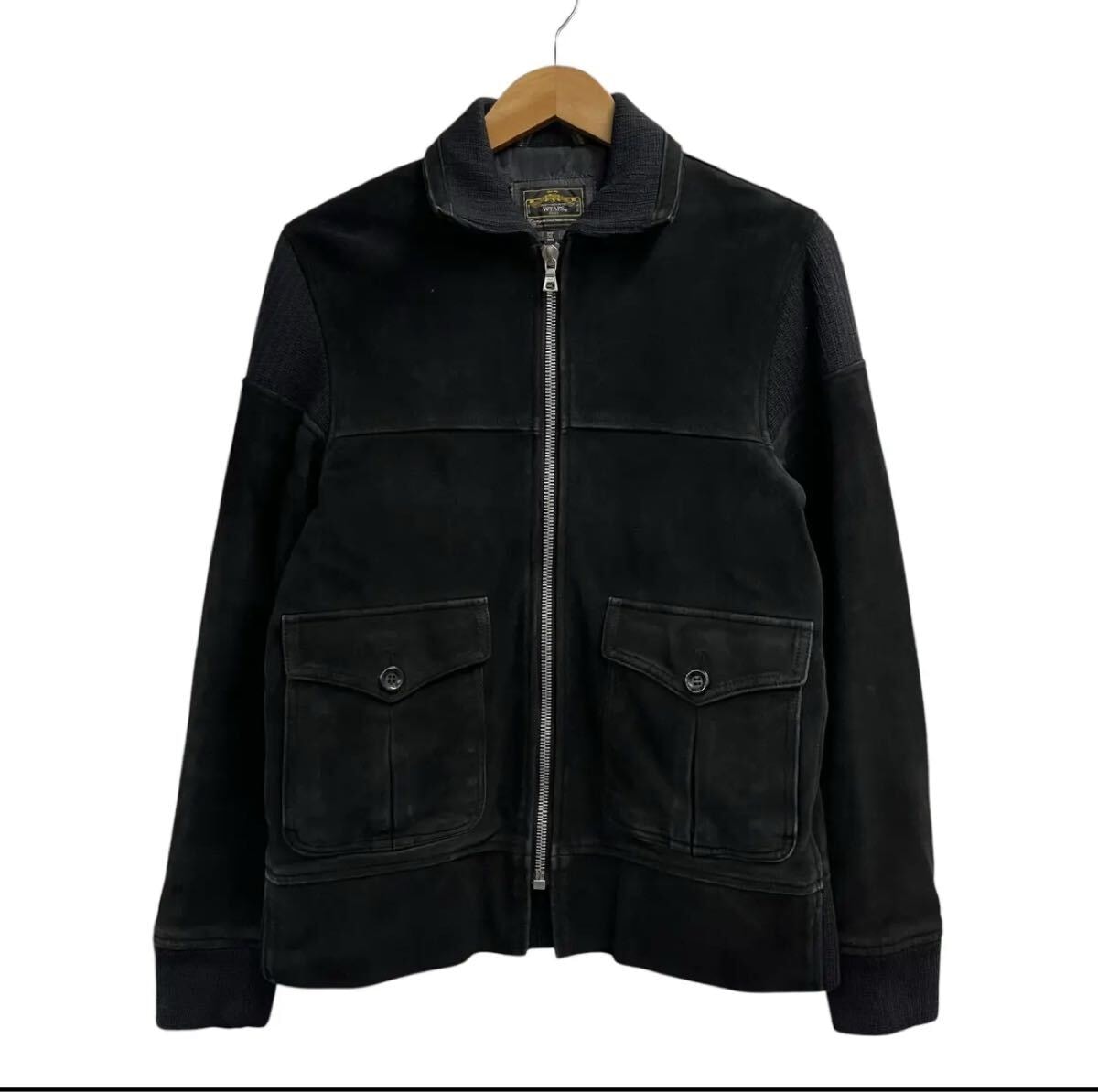 WTAPS/ROKUDENASHI/レザージャケット/ダブルタップス/ブラック/Leather Jacket