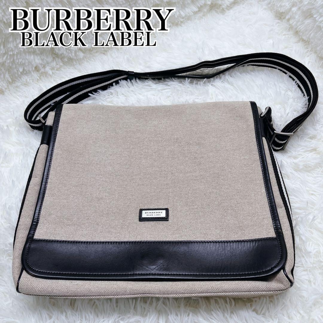 BURBERRY バーバリー ブラックレーベル ショルダーバッグ ブラウン