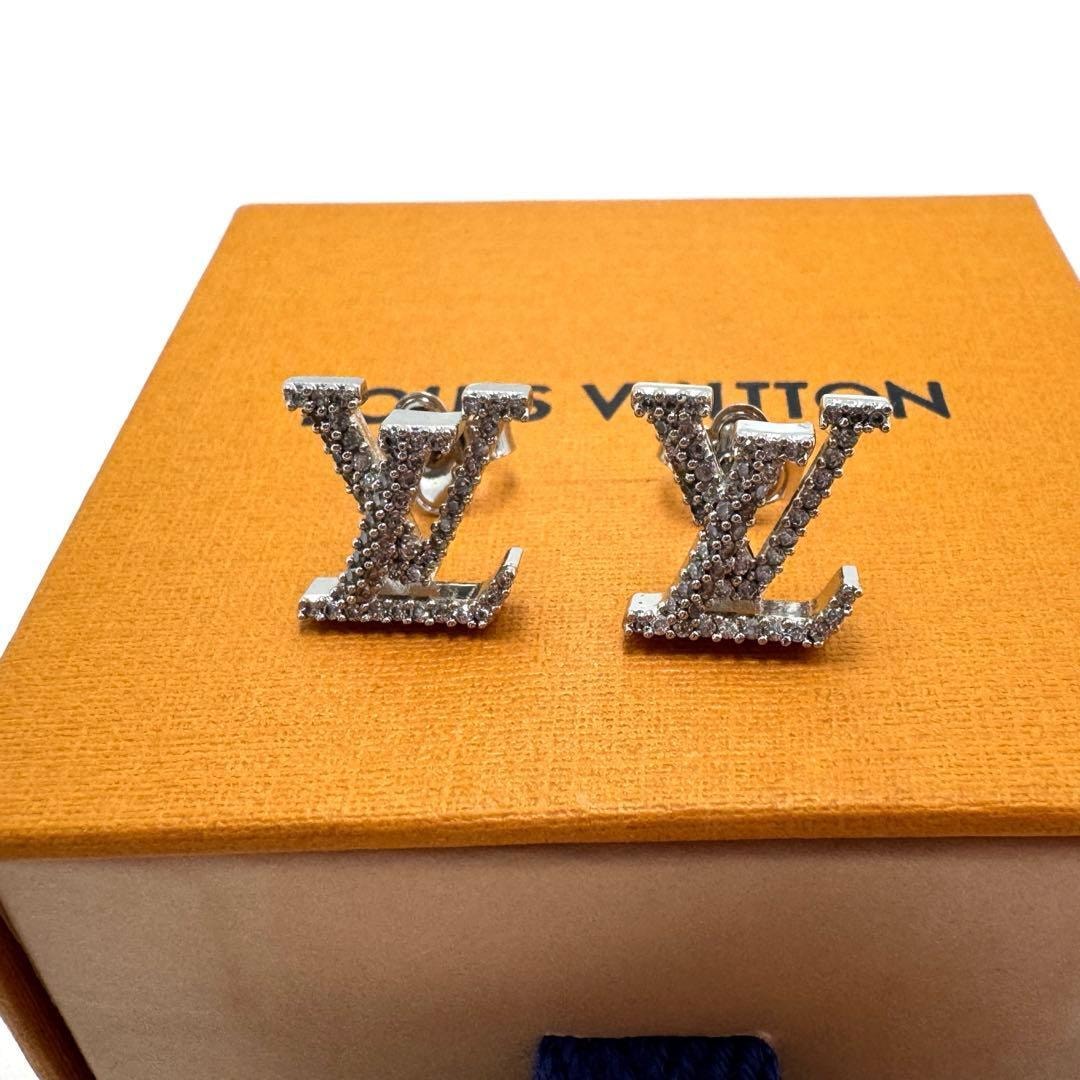 A (未使用に近い)】No.560 超美品☆LOUIS VUITTON ルイヴィトン ピアス 