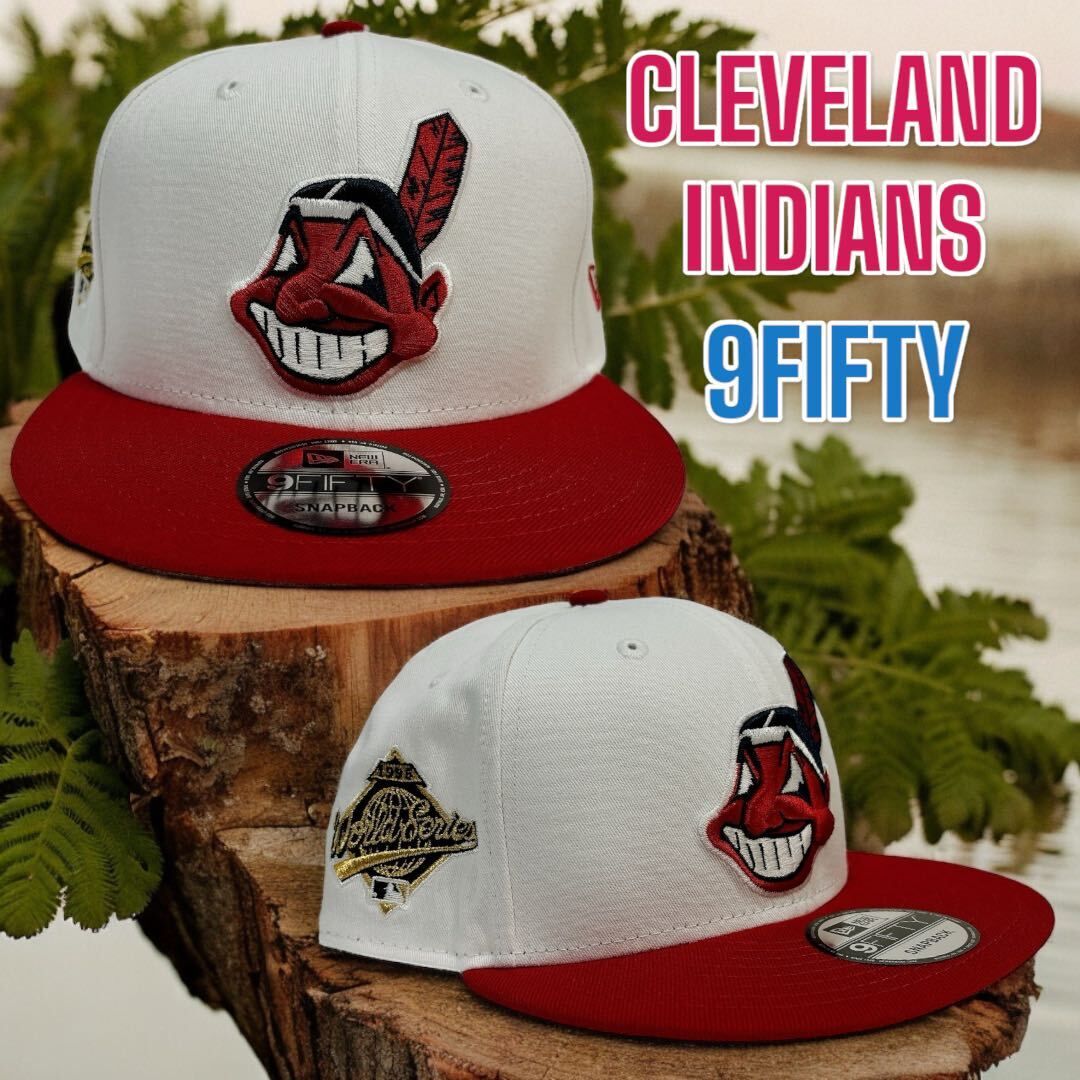INDIANS  クリーブランドインディアンス ワフー酋長　赤 INDIANS クリーブランドインディアンス ワフー酋長赤