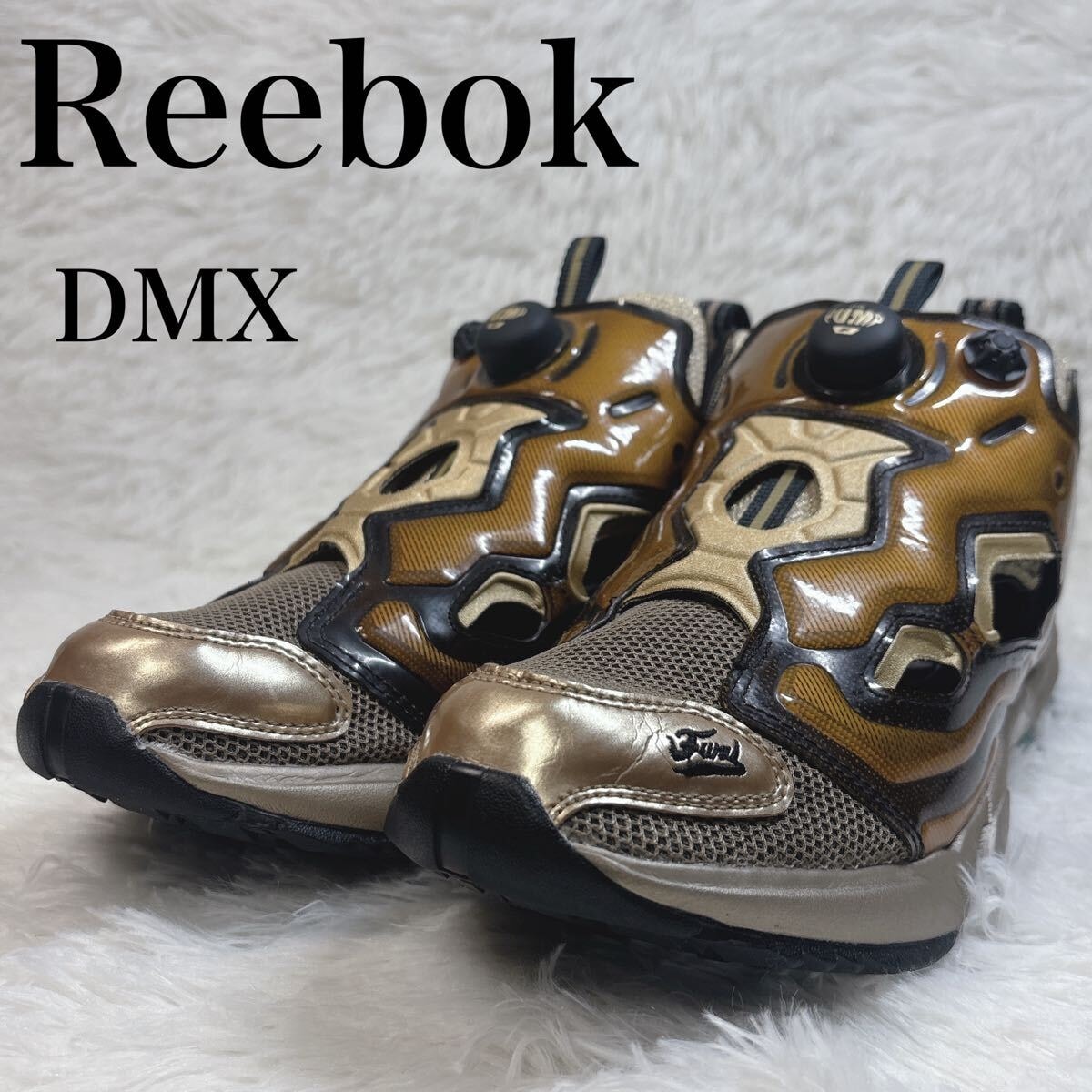 美品 Reebok リーボック Instapump Fury 26.5 厚底 紫 インスタポンプ 