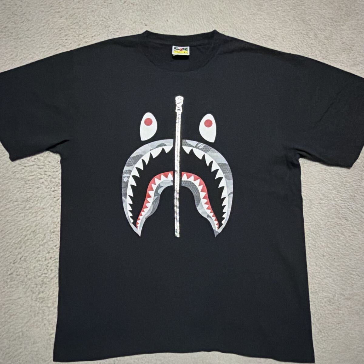 A (未使用に近い)】a bathing ape BAPE 名探偵コナン tシャツ CONAN