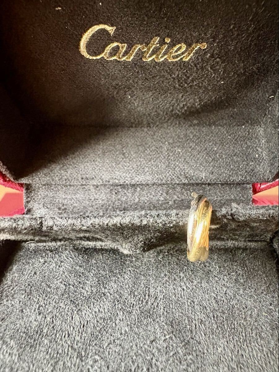 カルティエ Cartier トリニティピアス　片耳